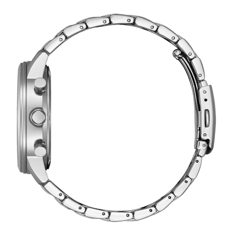 CA4720-52L Mannelijk Roestvrij staal blauw ⌀ 42mm