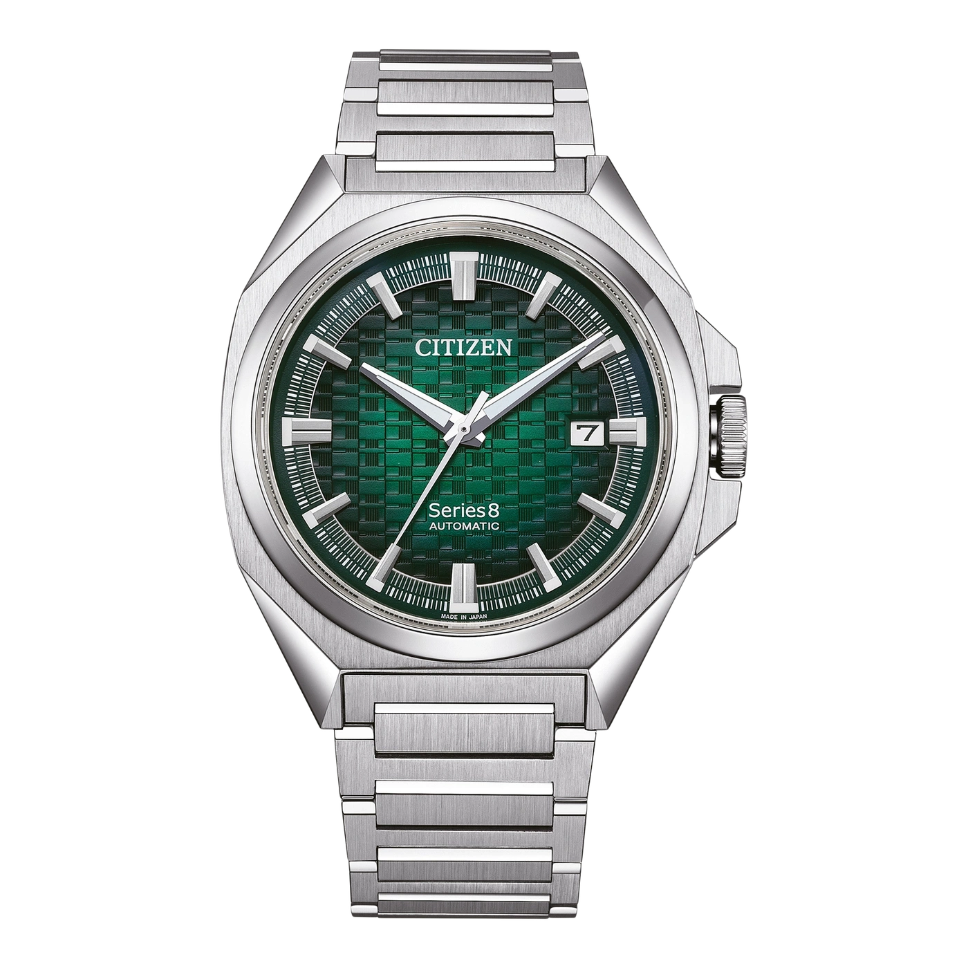 NB6050-51W Mannelijk Roestvrij staal Groen ø 40.1mm