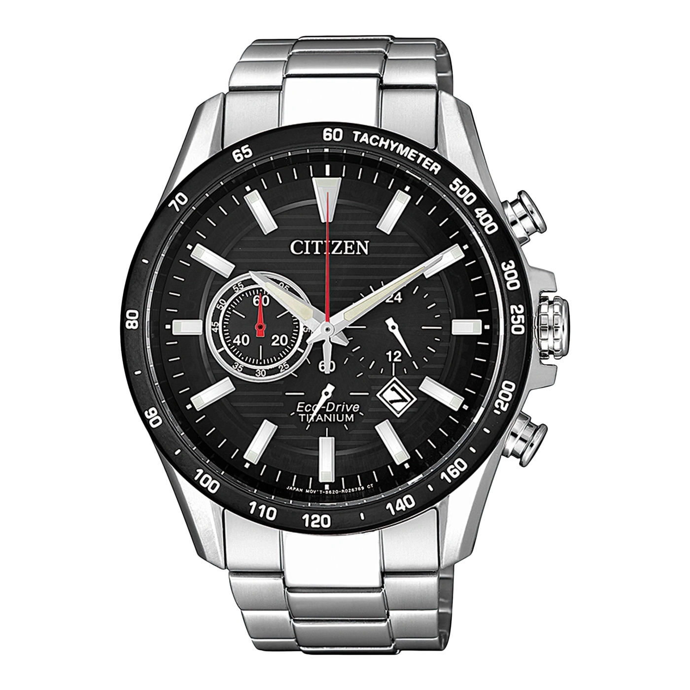 CA4444-82E Mannelijk Super titanium™ | Zwart | ø 43mm