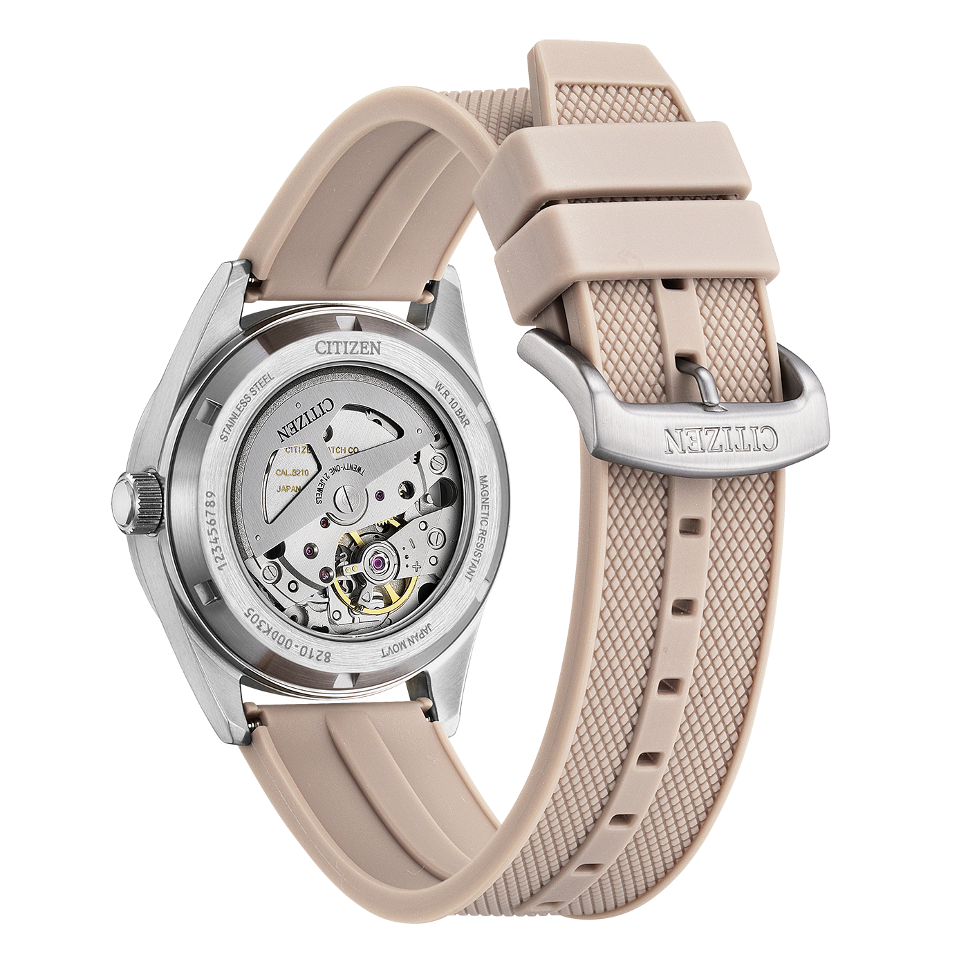 NJ0229-07A Mannelijk Elastiek (urethaan) wit ⌀ 38.5mm