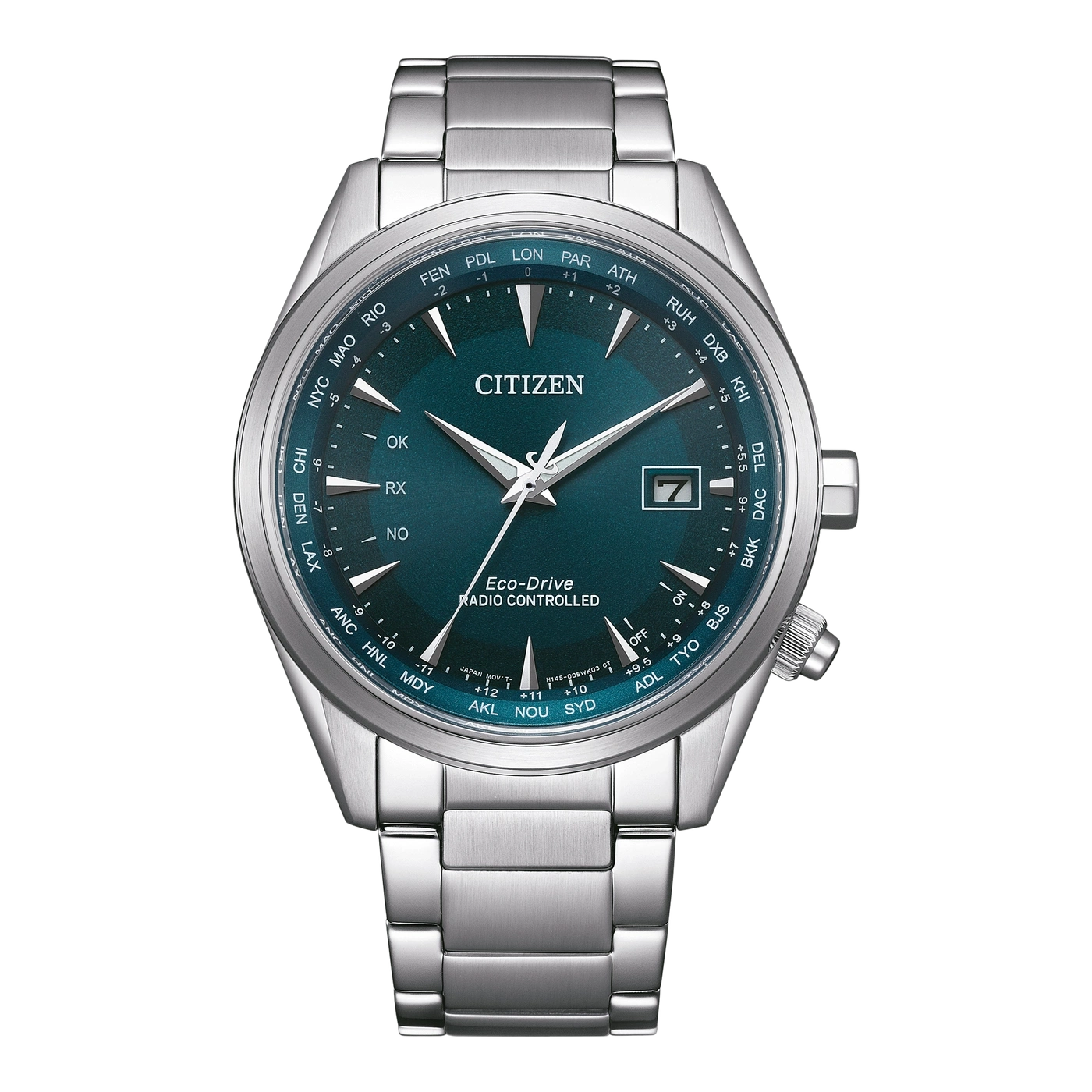CB0270-87L Mannelijk Roestvrij staal | Blauw | ø 43mm
