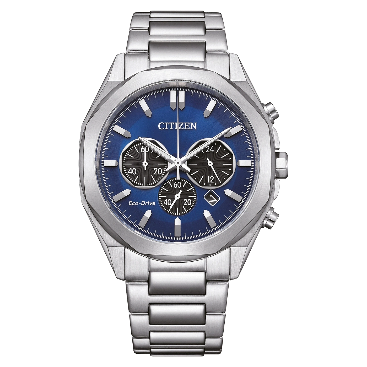 CA4590-81L Mannelijk Roestvrij staal | Blauw | ø 41mm