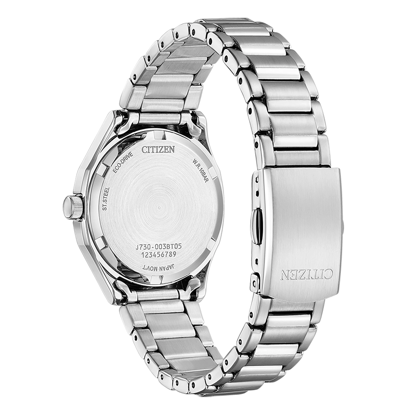 Citizen horlogerug, roestvrij staal, Eco-Drive, waterdicht, Japans uurwerk