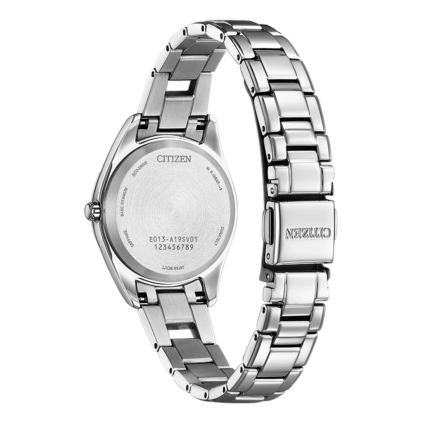 Citizen horlogerug, Eco-Drive, saffier, titanium, Japanse uurwerk, waterbestendig