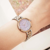 Citizen horloge om de pols, zilver en goud, Eco-Drive, elegant design