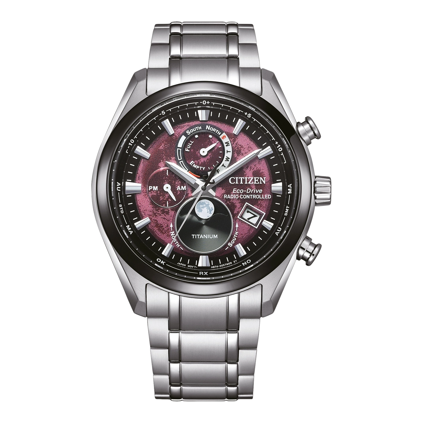 BY1018-80X Mannelijk Super titanium™ | Rood | ø 43mm