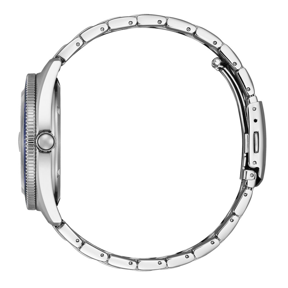 AW1881-52L Mannelijk Roestvrij staal blauw ⌀ 43mm