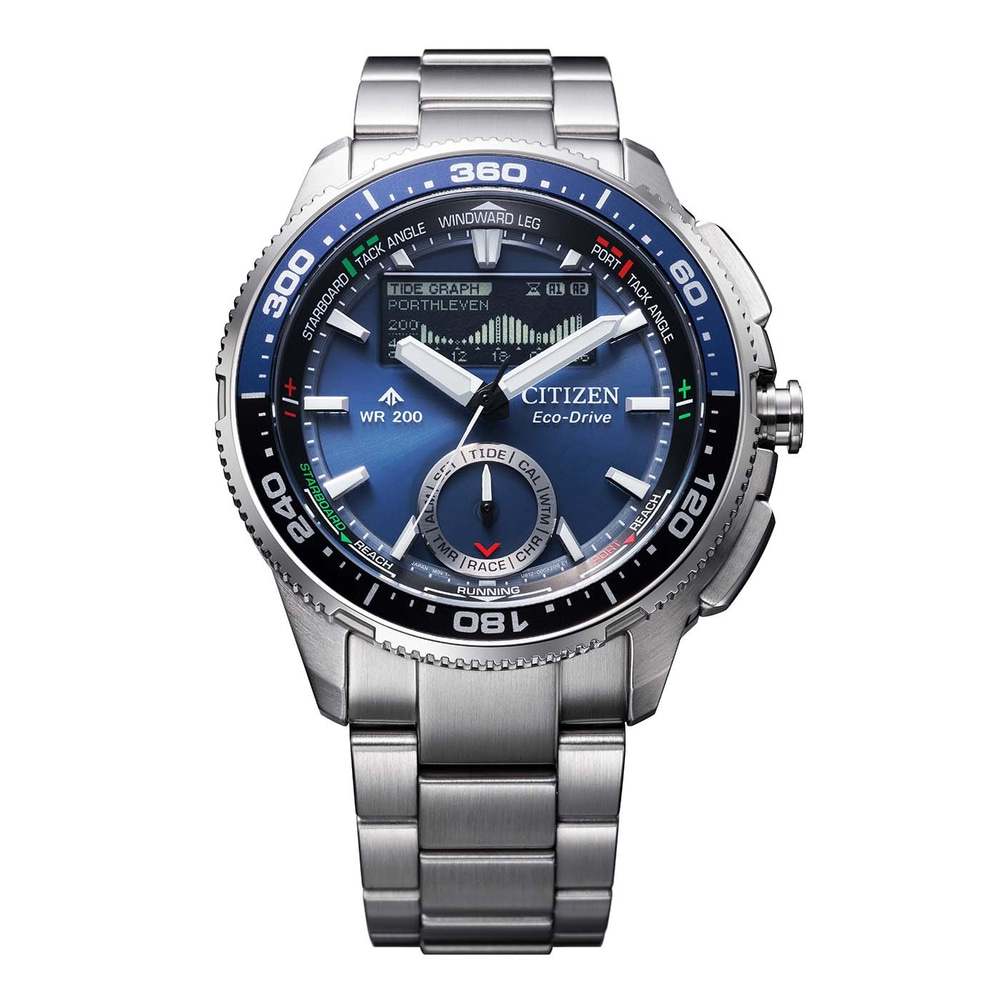 JV3006-50L Mannelijk Roestvrij staal Blauw ø 42.4mm
