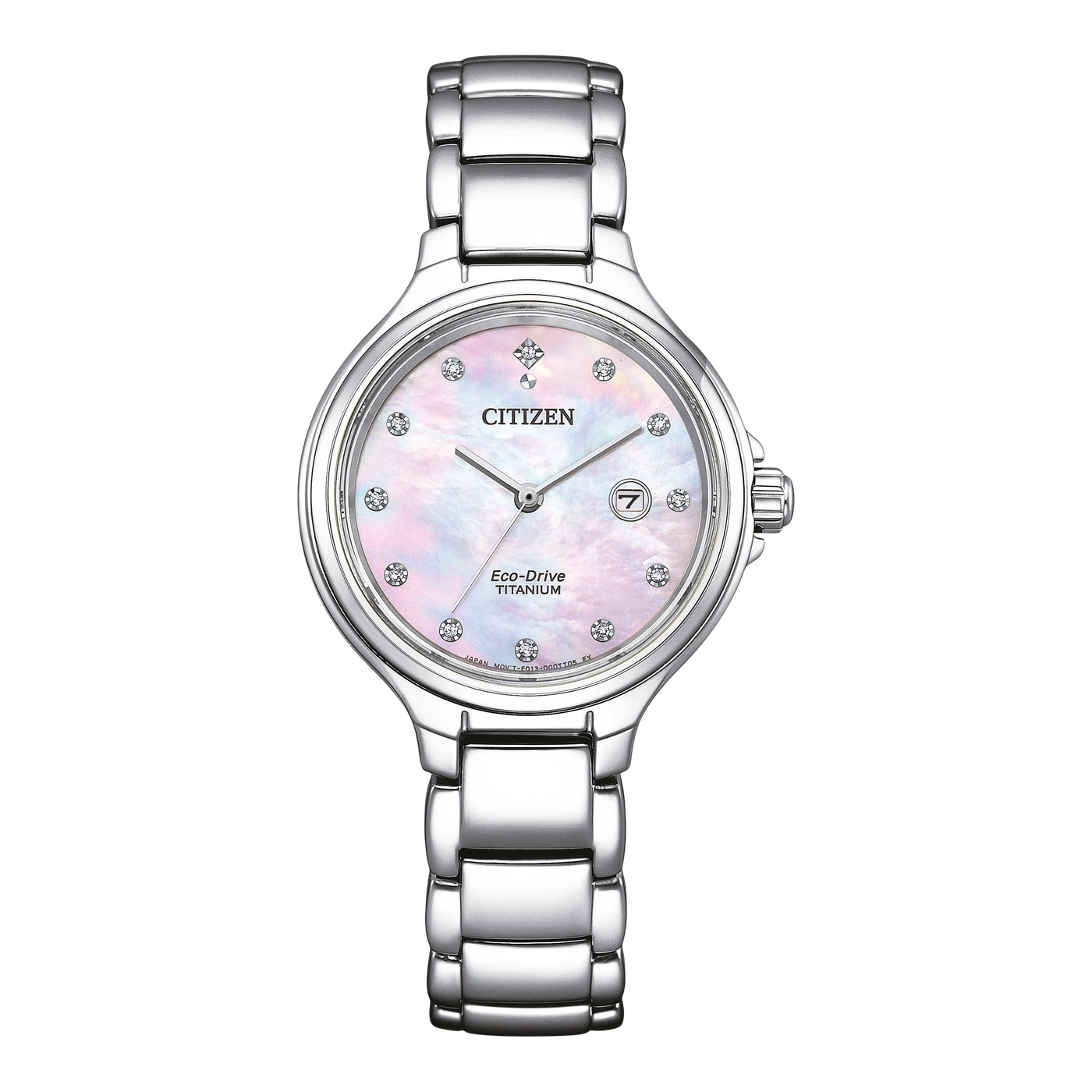 EW2680-84Y Vrouw Super titanium™ Parelmoer lichtroze ø 31mm