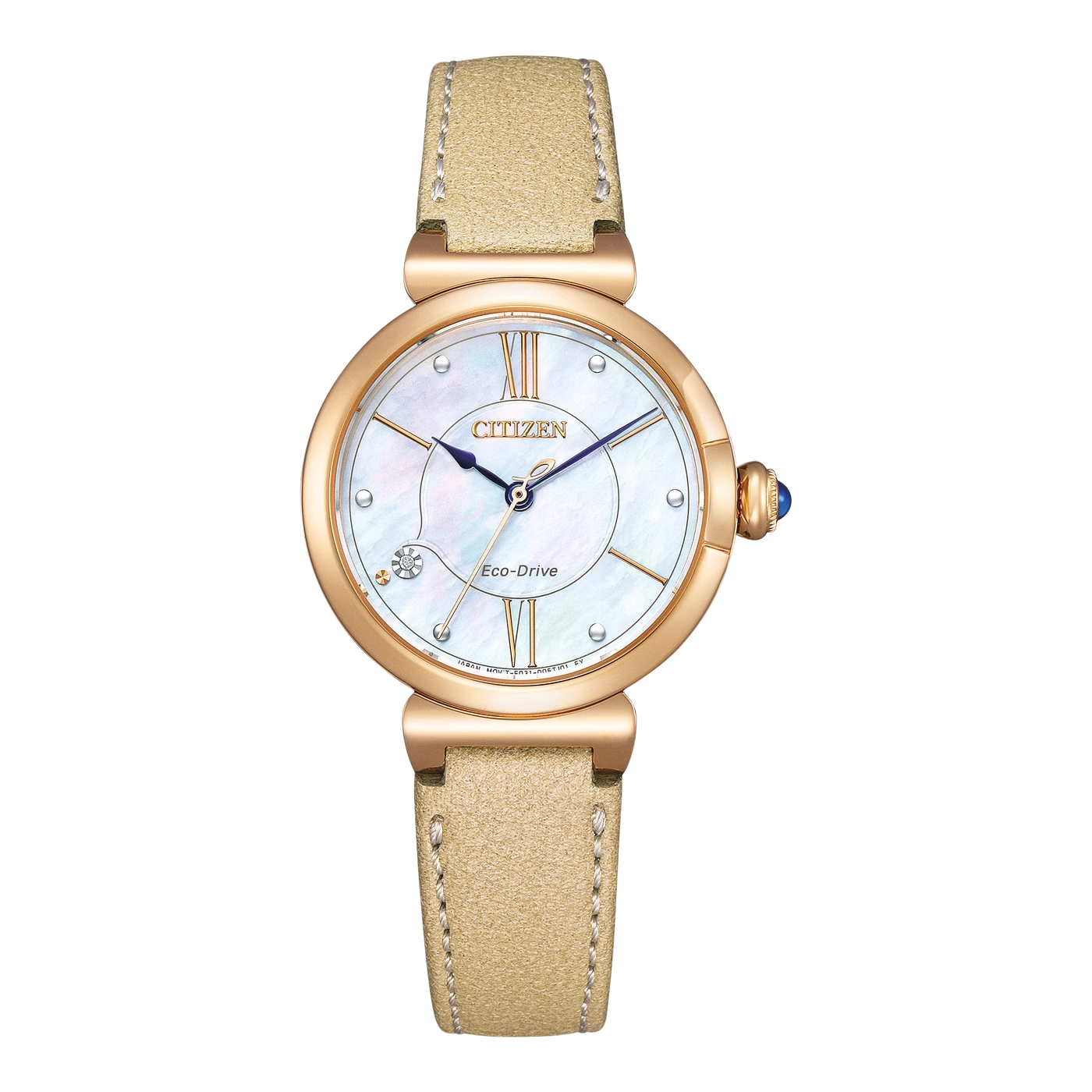 EM1073-18D Vrouw Apple-materiaal | Parelmoer wit | ø 29mm