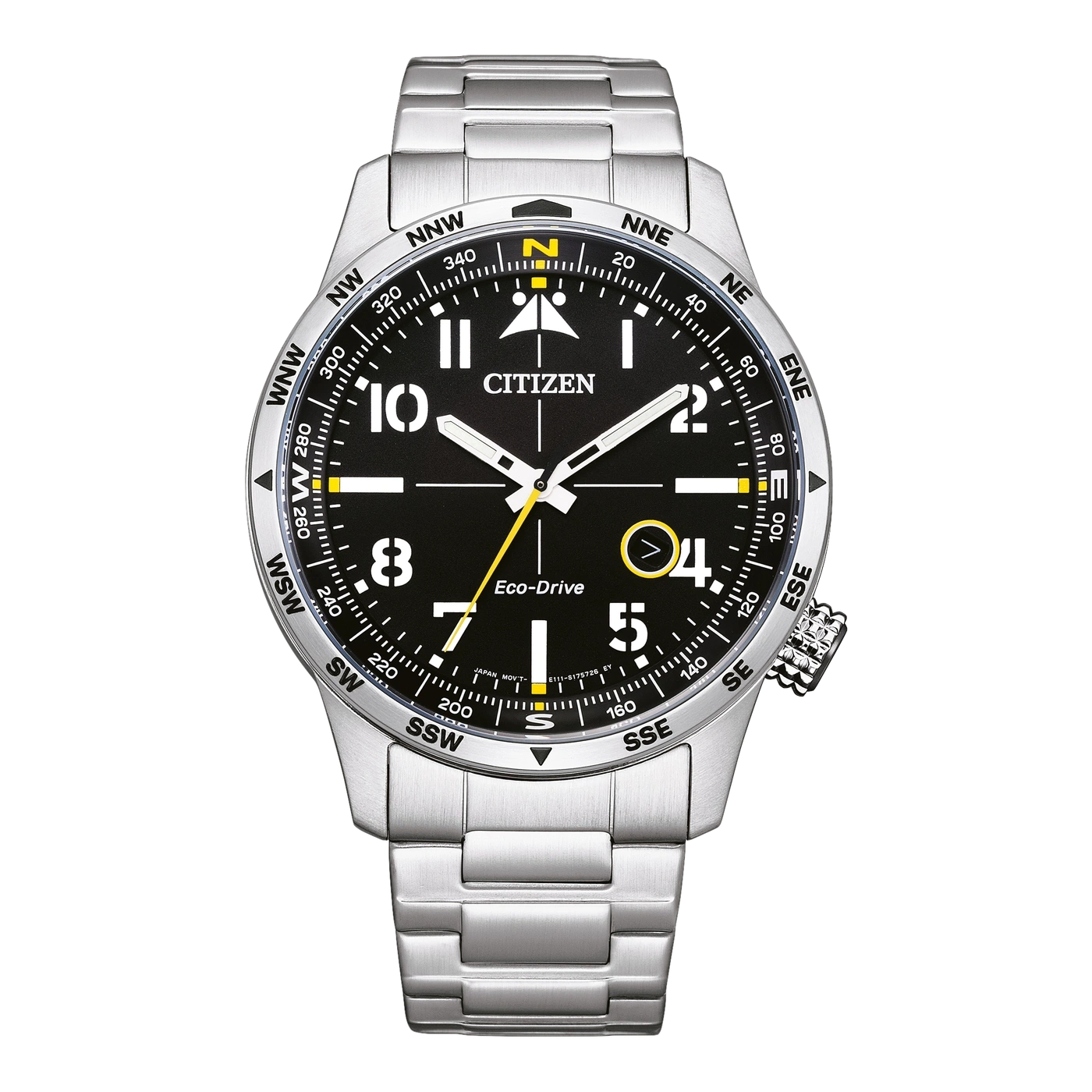 BM7550-87E Mannelijk Roestvrij staal | Zwart | ø 43mm