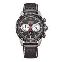 CA4717-06E Mannelijk Leer zwart ⌀ 39.9mm