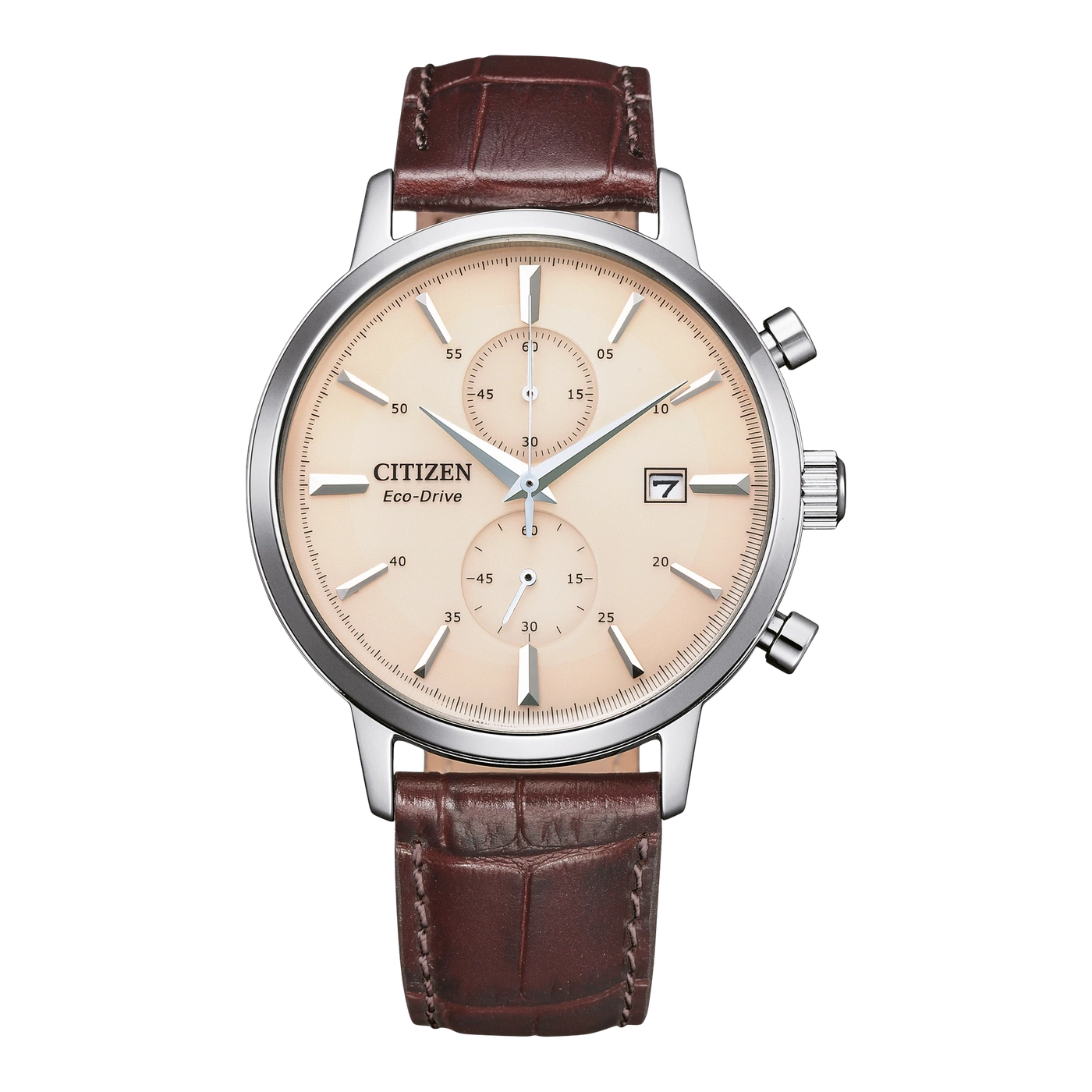 CA7061-26X Mannelijk Leer | beige | ø 42mm