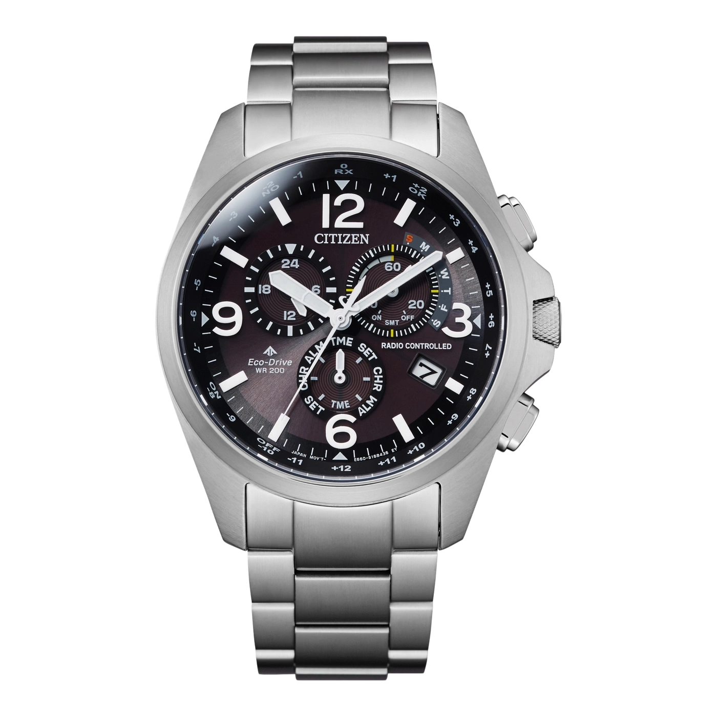 CB5920-86E Mannelijk Roestvrij staal | Zwart | ø 42.3mm