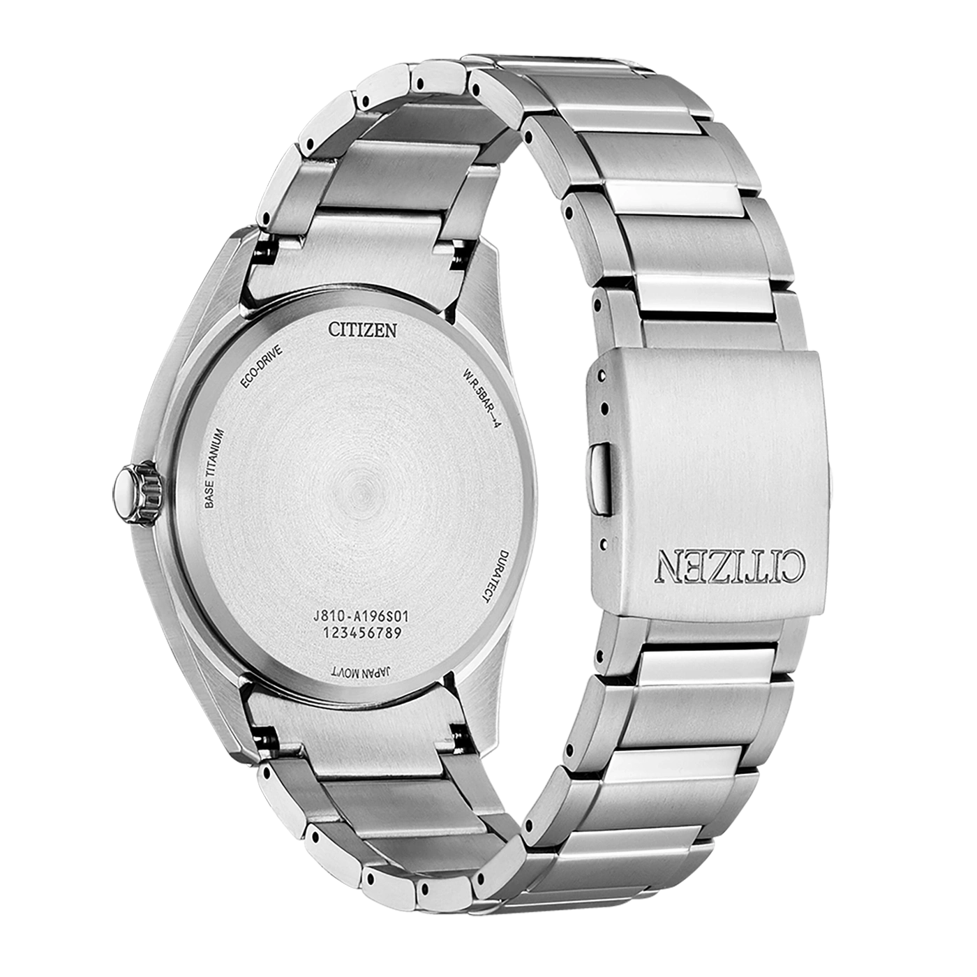 Citizen horlogerug, titanium, Eco-Drive, waterbestendig, Japanse uurwerk, Duratect.
