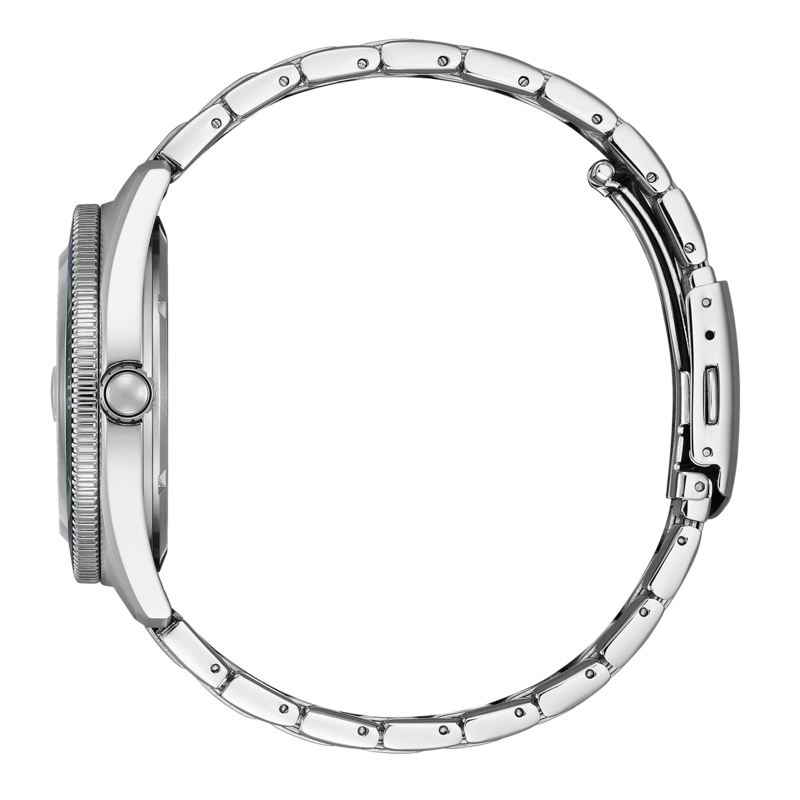 AW1880-55X Mannelijk Roestvrij staal groen ⌀ 43mm