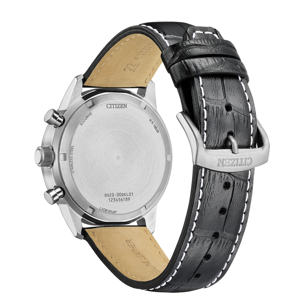 CA4720-01X Mannelijk Leer groen ⌀ 42mm