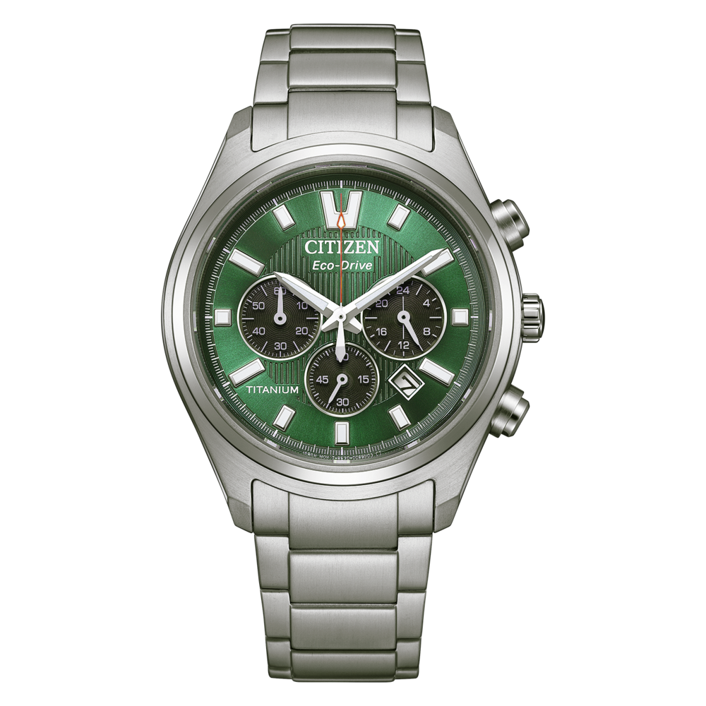 CA4750-51X Mannelijk Super titanium™ Eco-Drive Groen ø 40mm