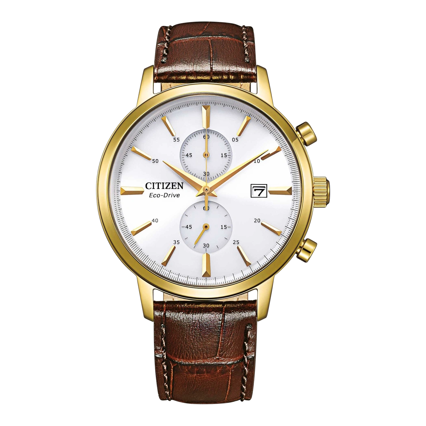 CA7062-15A Mannelijk Leer Wit ø 42mm