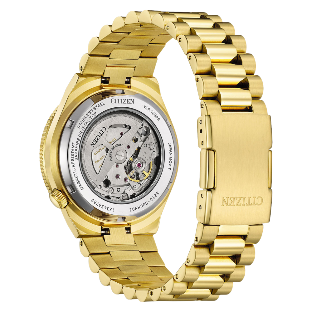 NJ0232-53X Mannelijk Roestvrij staal kaki ⌀ 40mm