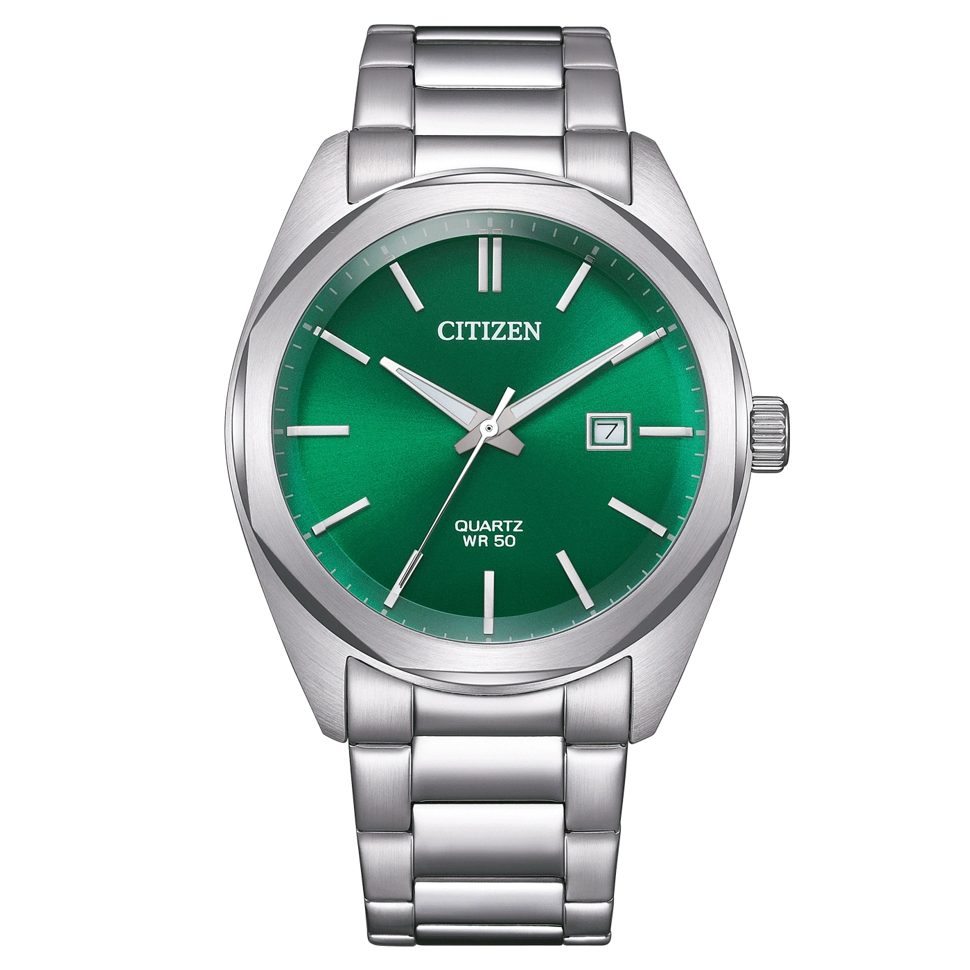 BI5110-54X Mannelijk Roestvrij staal | Groen | ø 41mm