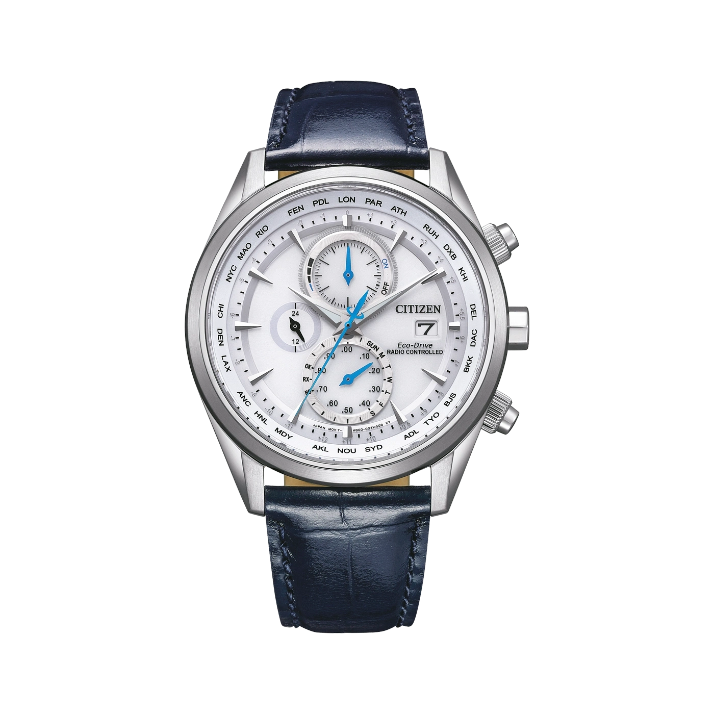 AT8260-18A Mannelijk Leer | Wit | ø 43mm