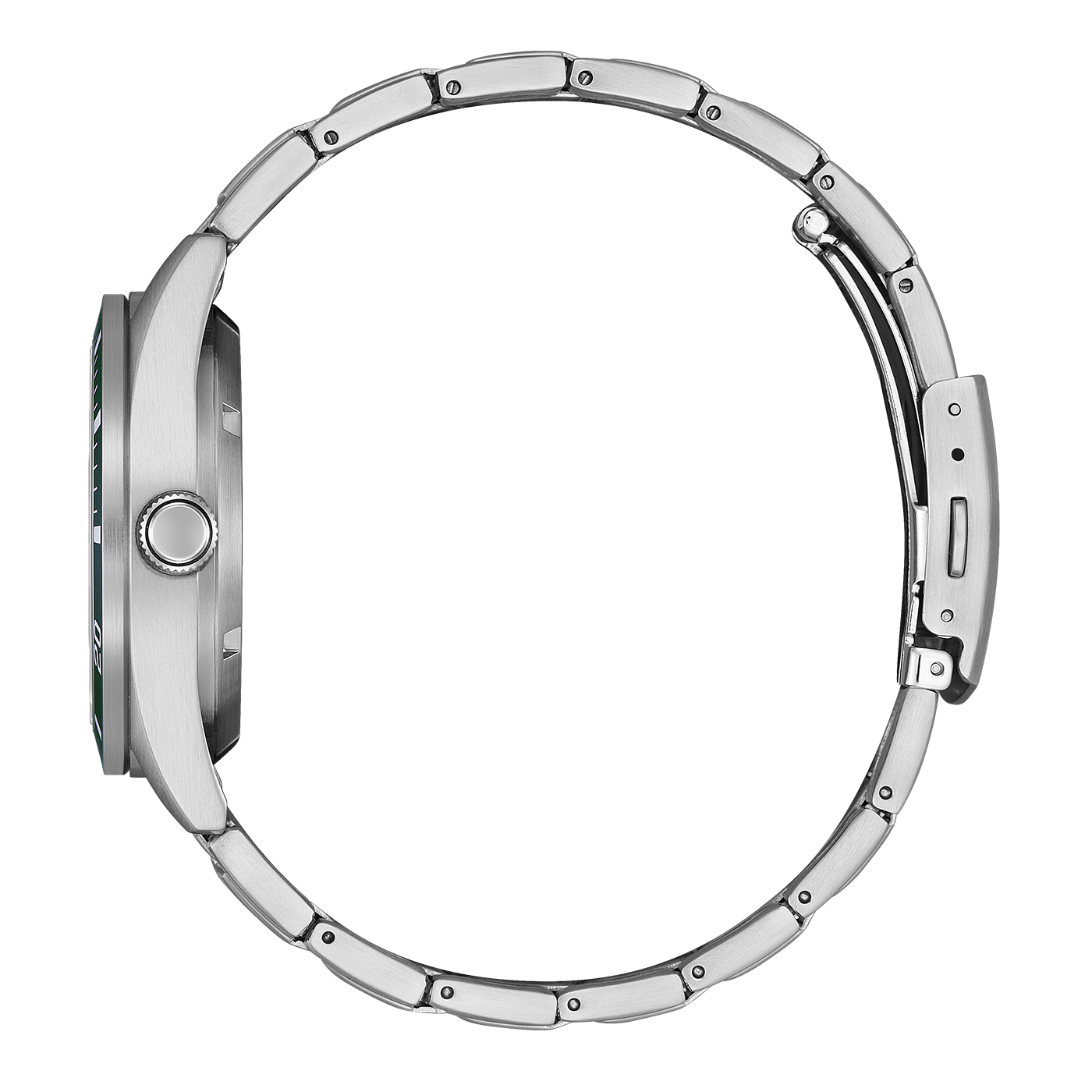 NJ0220-52X Mannelijk Roestvrij staal groen ⌀ 38.5mm