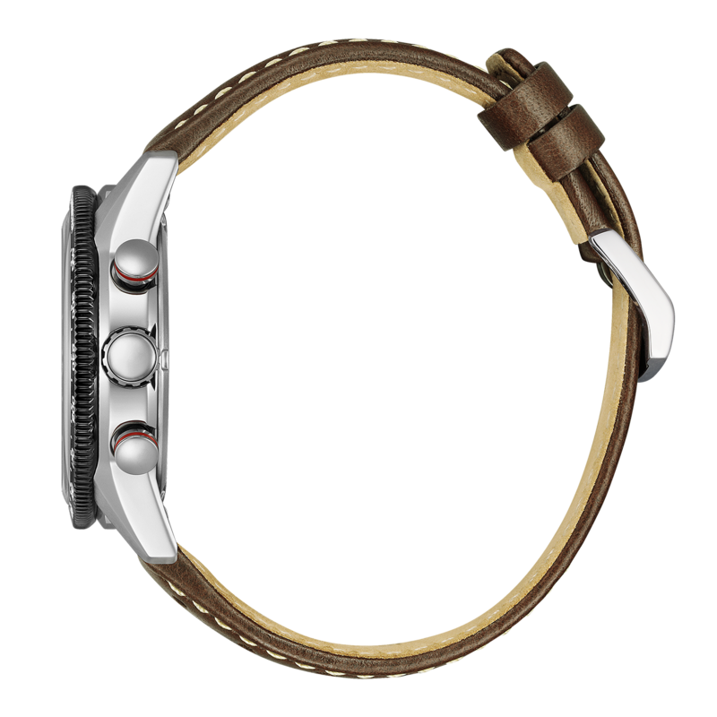 CA4714-04A Mannelijk Leer wit ⌀ 39.9mm