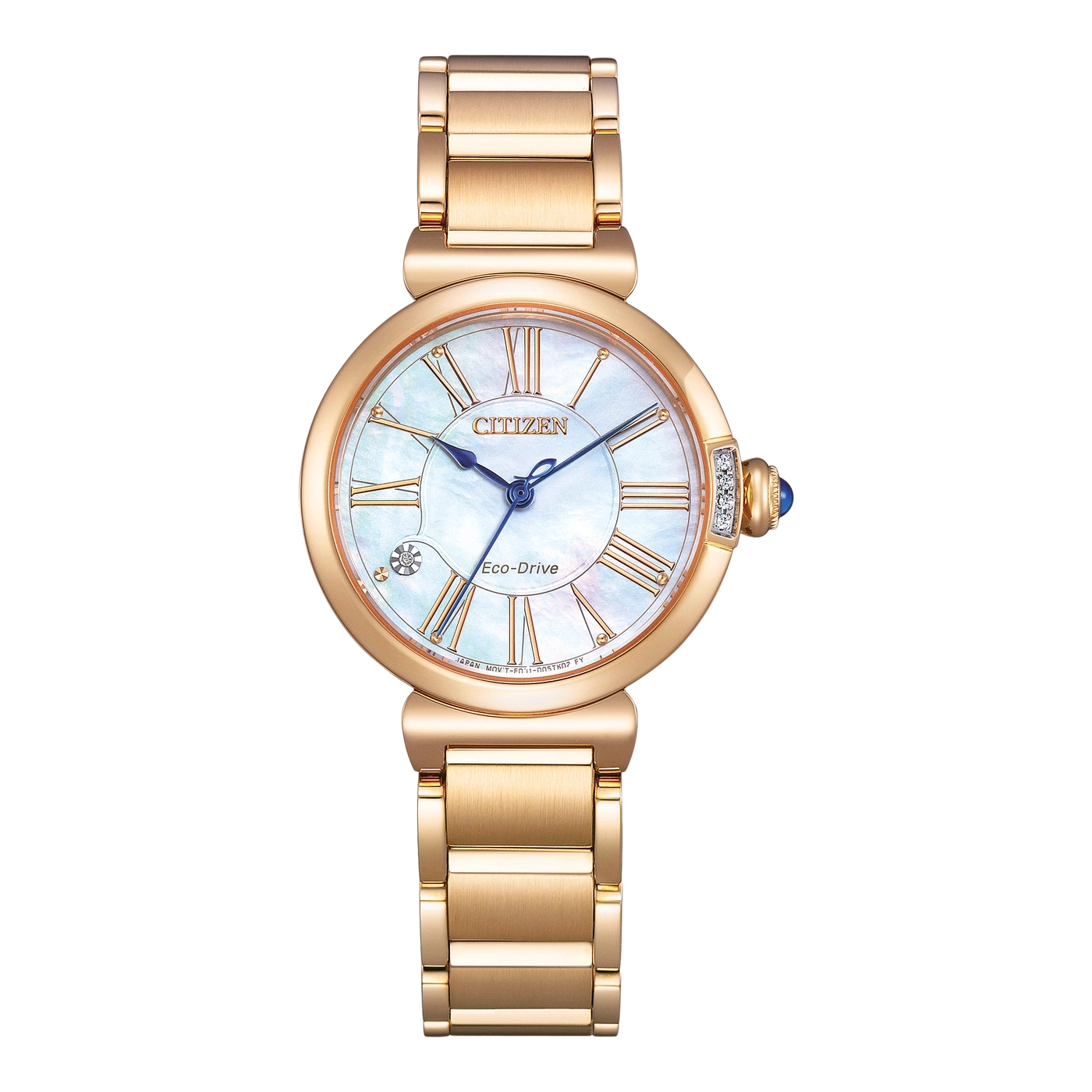 EM1063-89D Vrouw Roestvrij staal | Parelmoer wit | ø 29.5mm