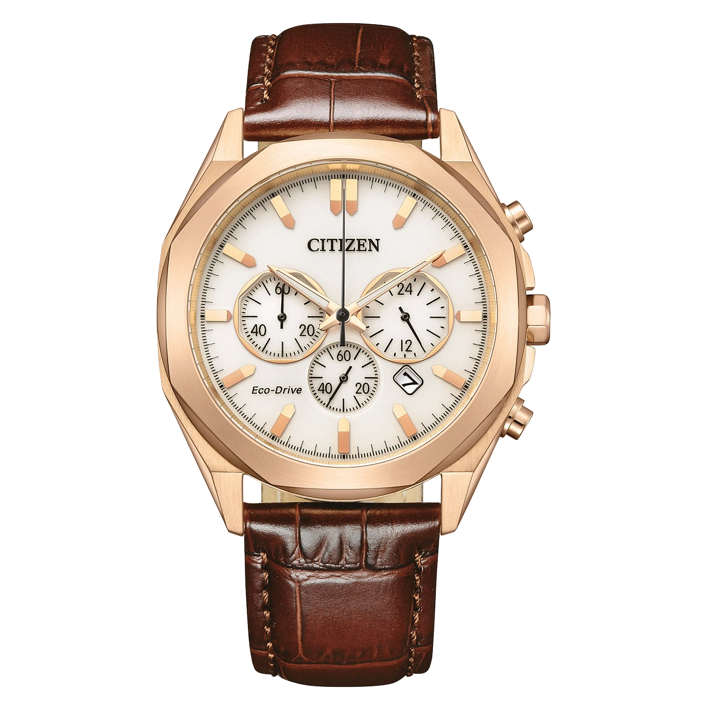 CA4593-15A Mannelijk Leer | Ivoorwit | ø 41mm