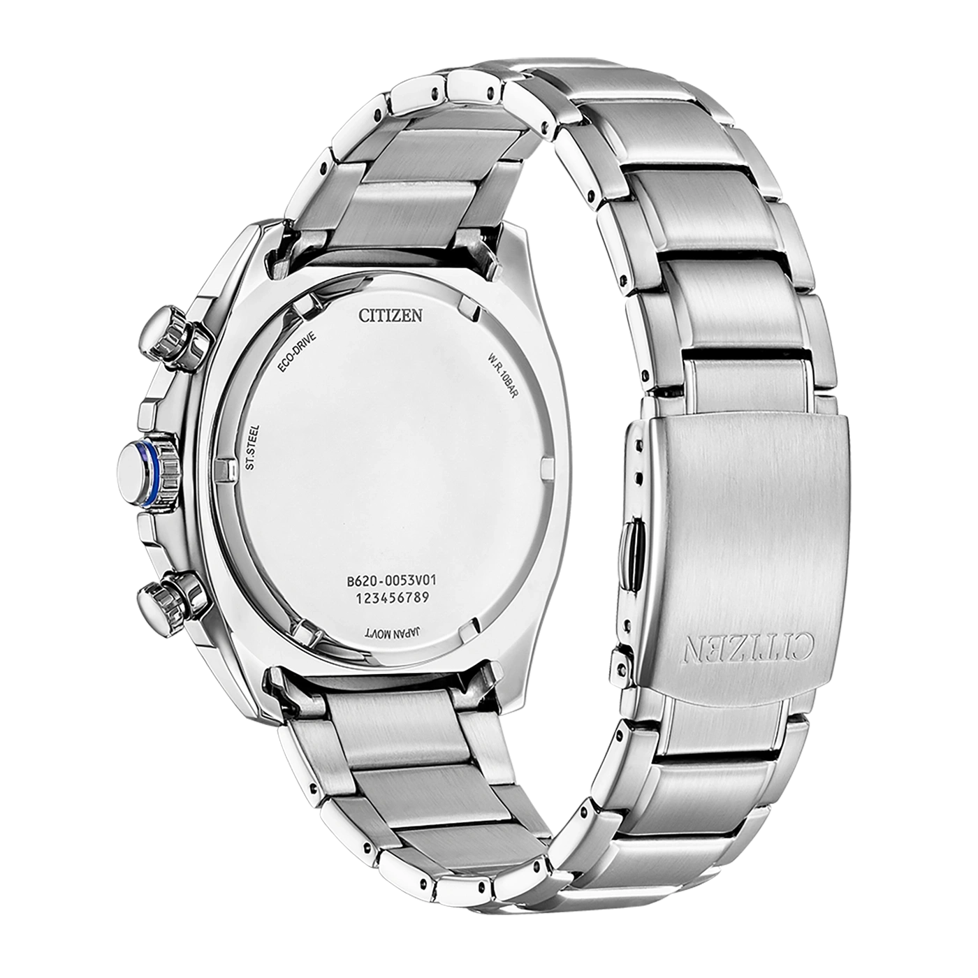 Citizen horlogerug, roestvrij staal, Eco-Drive, waterbestendig, Japanse uurwerk