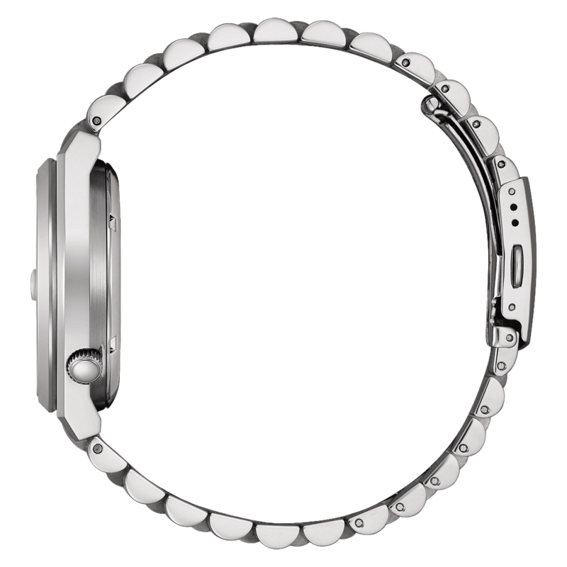 NJ0157-81L Mannelijk Roestvrij staal blauw ⌀ 40mm