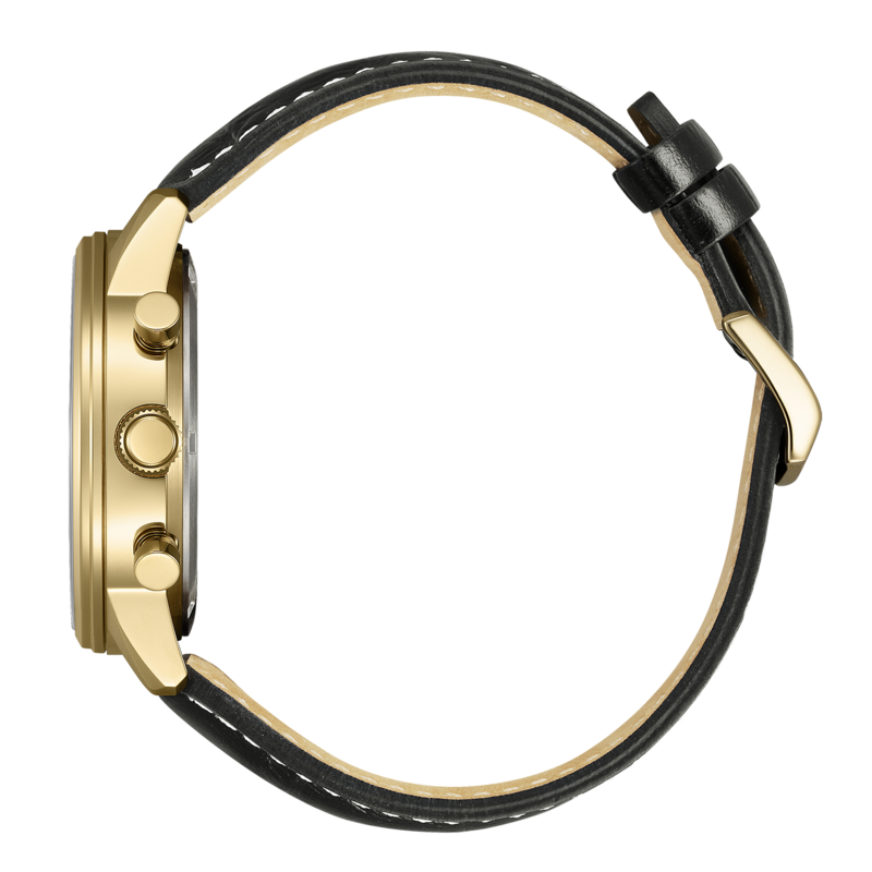 CA4723-03A Mannelijk Leer zilver ⌀ 42mm