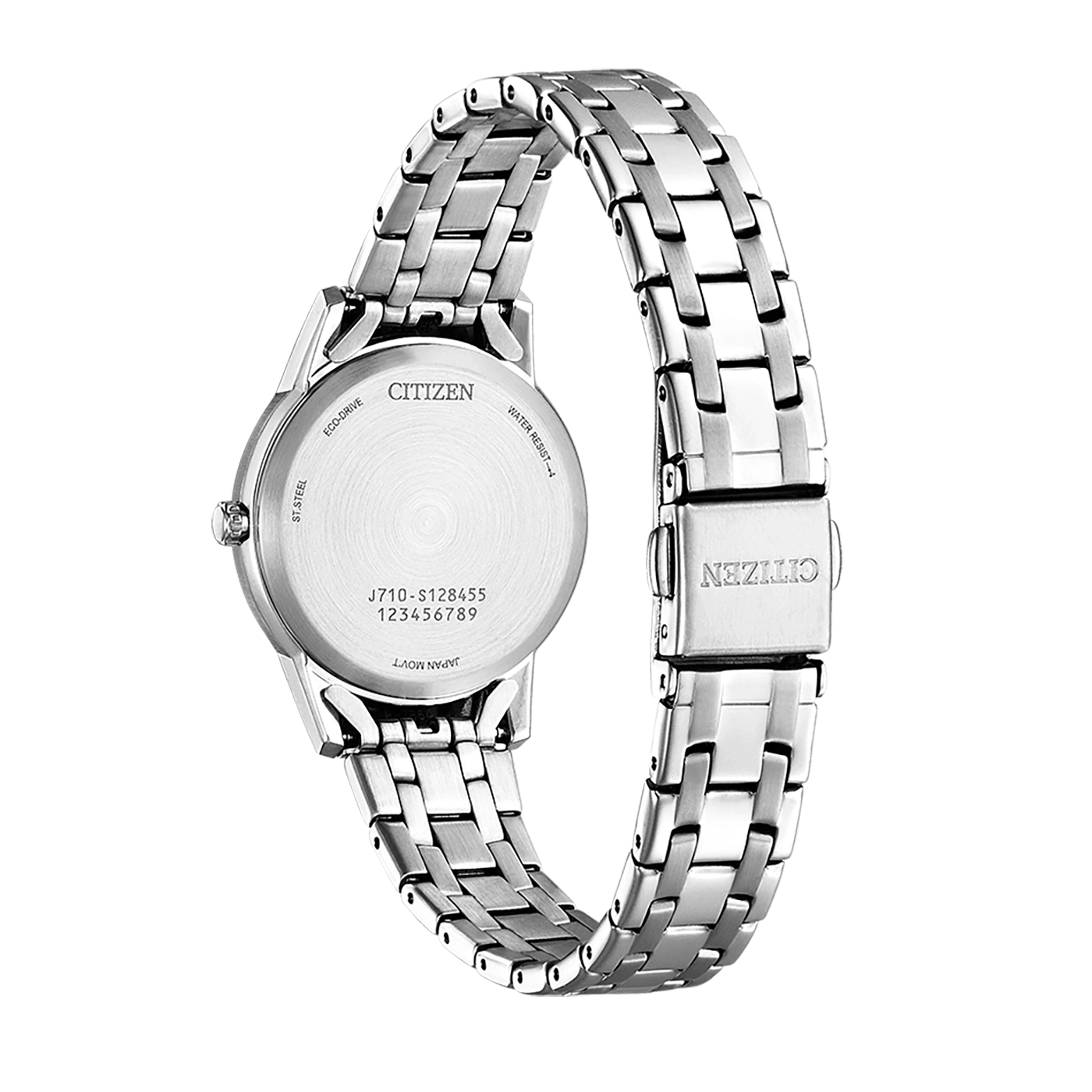 Citizen horlogerug, roestvrij staal, Eco-Drive, waterbestendig, Japans uurwerk