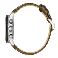 CA4714-04A Mannelijk Leer wit ⌀ 39.9mm