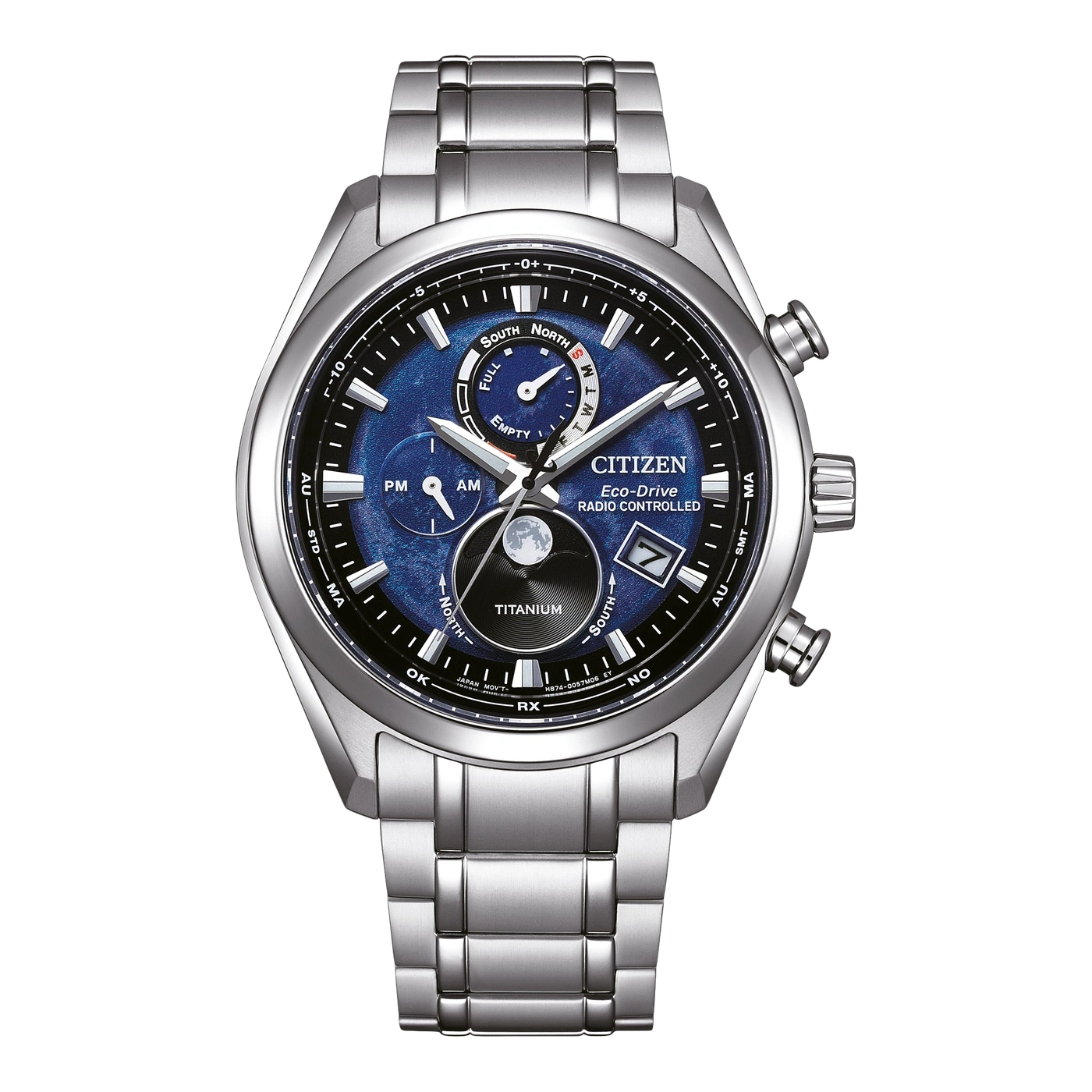 BY1010-81L Mannelijk Super titanium™ | Blauw | ø 43mm