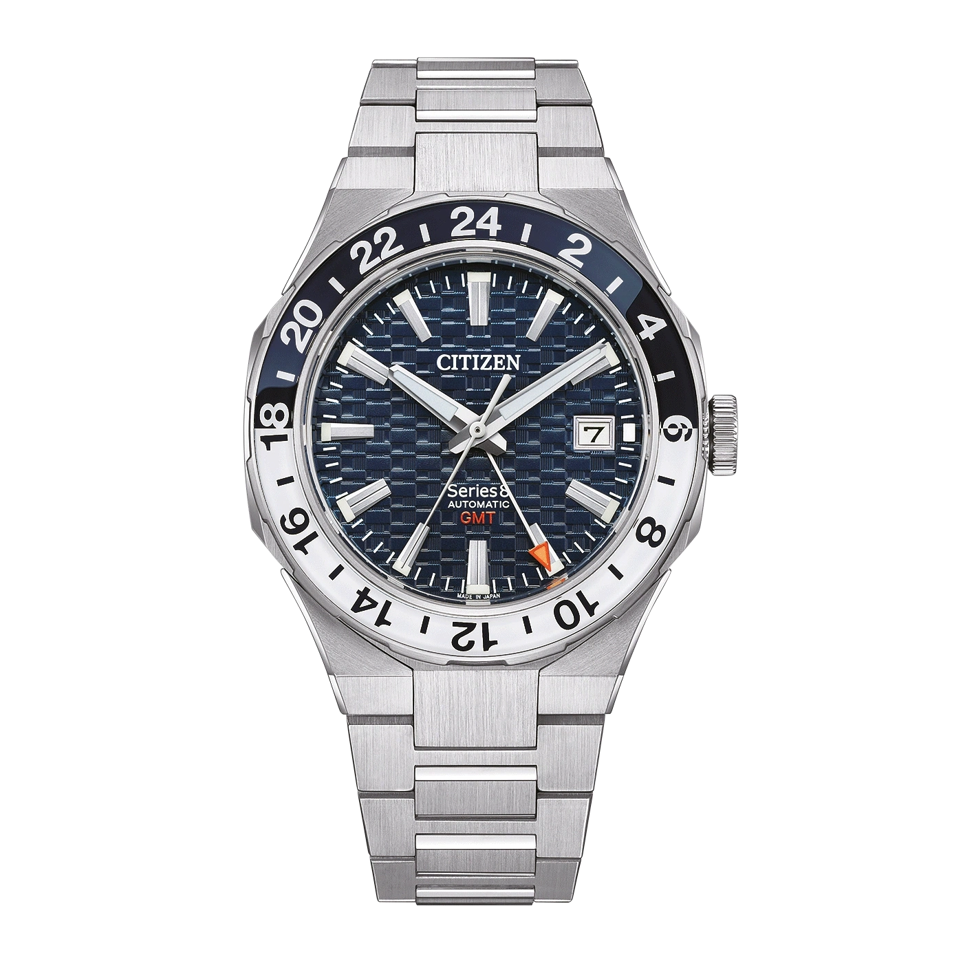 NB6034-58L Mannelijk Roestvrij staal | Blauw