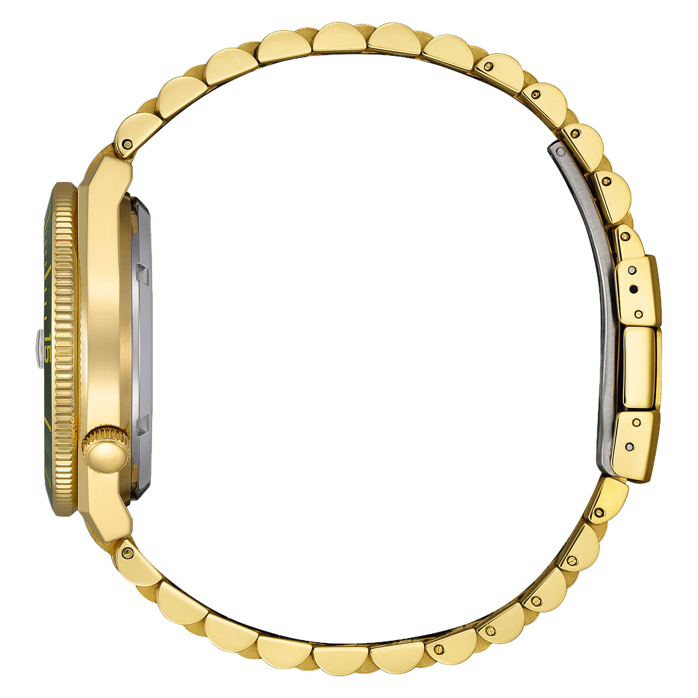 NJ0232-53X Mannelijk Roestvrij staal kaki ⌀ 40mm