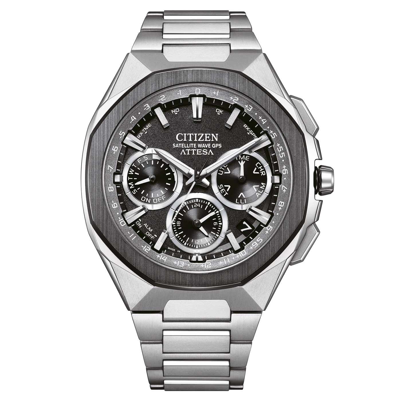 CC4104-53E Mannelijk Super titanium™ | Zwart | ø 44mm