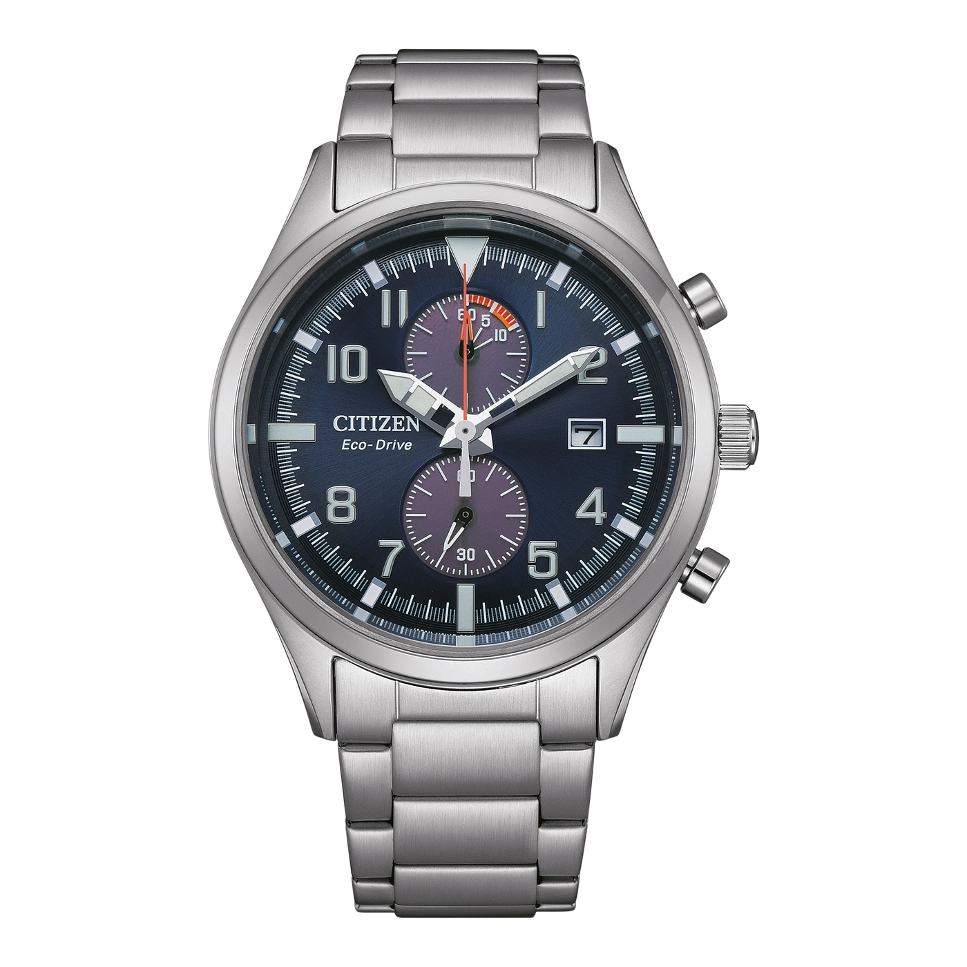 CA7028-81L Mannelijk Roestvrij staal | Blauw | ø 43mm