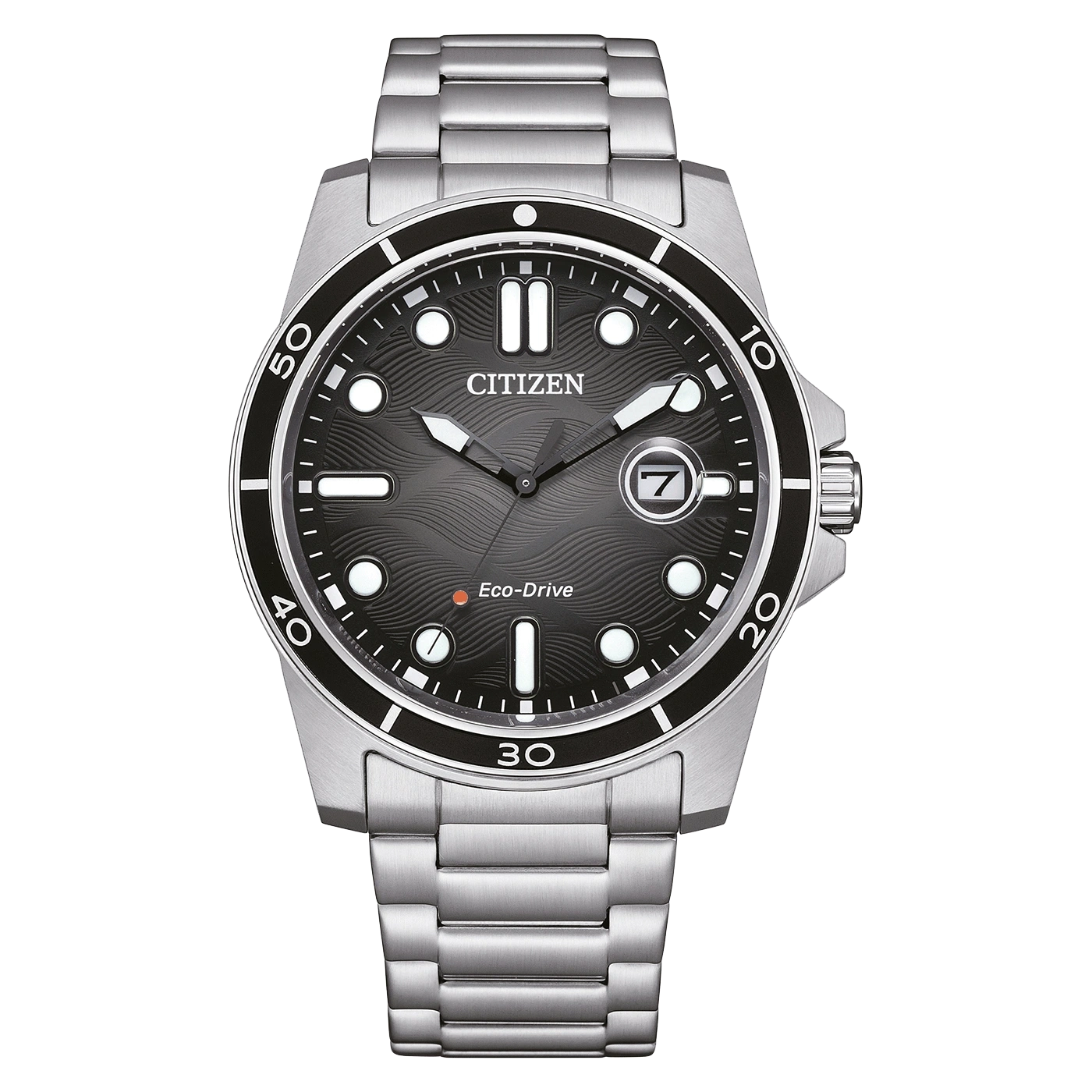 AW1816-89E Mannelijk Roestvrij staal | Zwart | ø 41.5mm