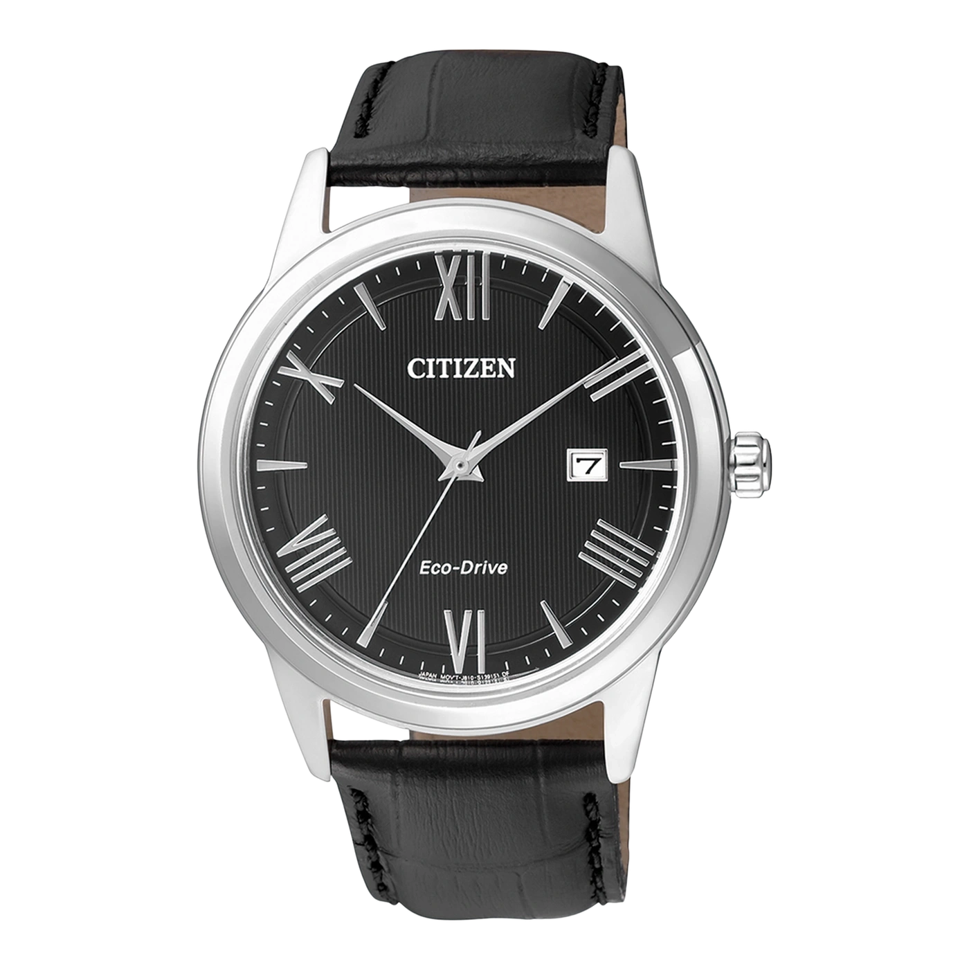 AW1231-07E Mannelijk Leer | Zwart | ø 40mm