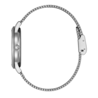 EM1220-82A Vrouw Roestvrij staal wit ⌀ 34mm