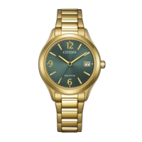 FE6122-64X Vrouw Roestvrij staal groen ⌀ 33.5mm