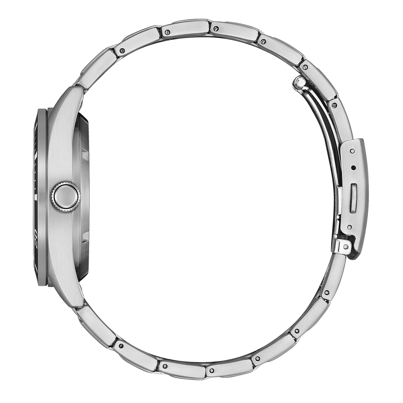 NJ0221-50E Mannelijk Roestvrij staal zwart ⌀ 38.5mm