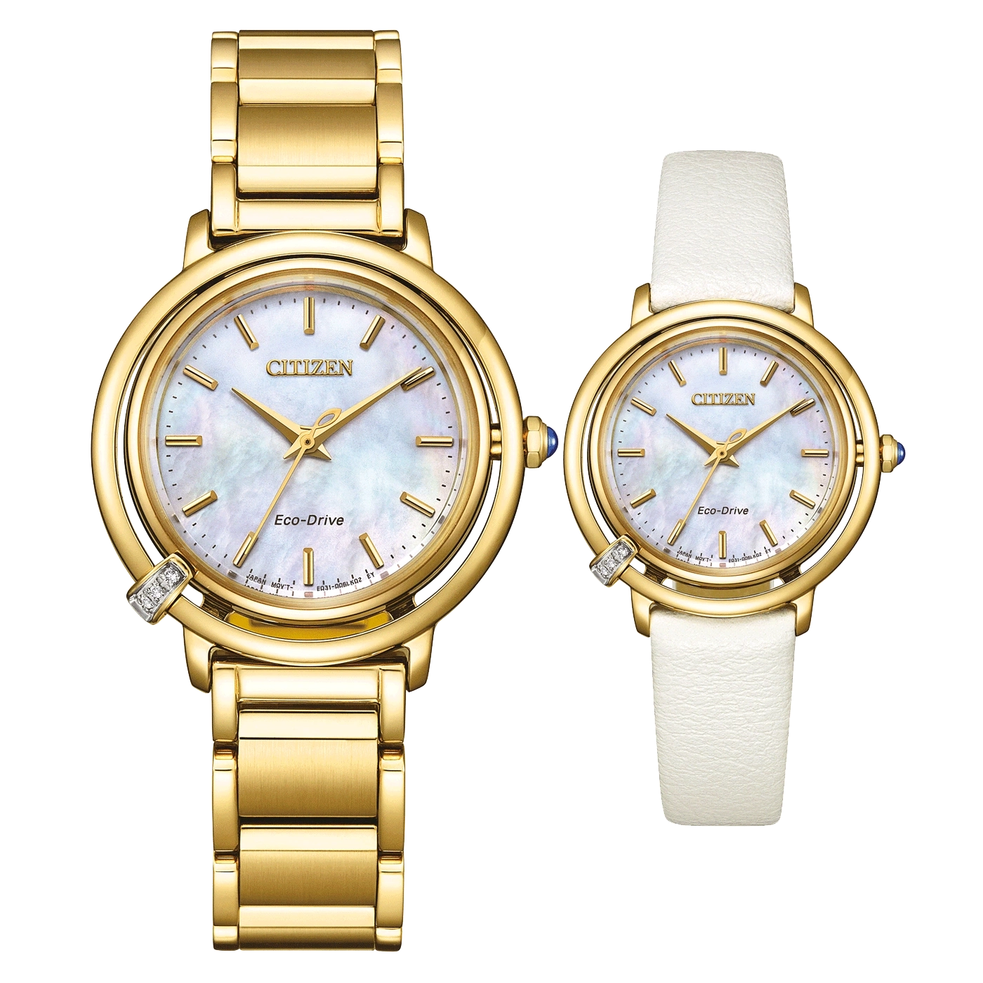 EM1092-64D Vrouw Roestvrij staal | Parelmoer wit | ø 31.2mm