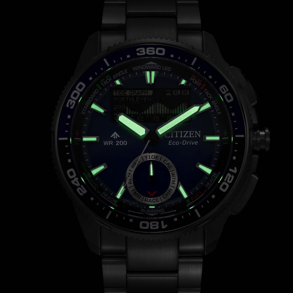 JV3006-50L Mannelijk Roestvrij staal Blauw ø 42.4mm