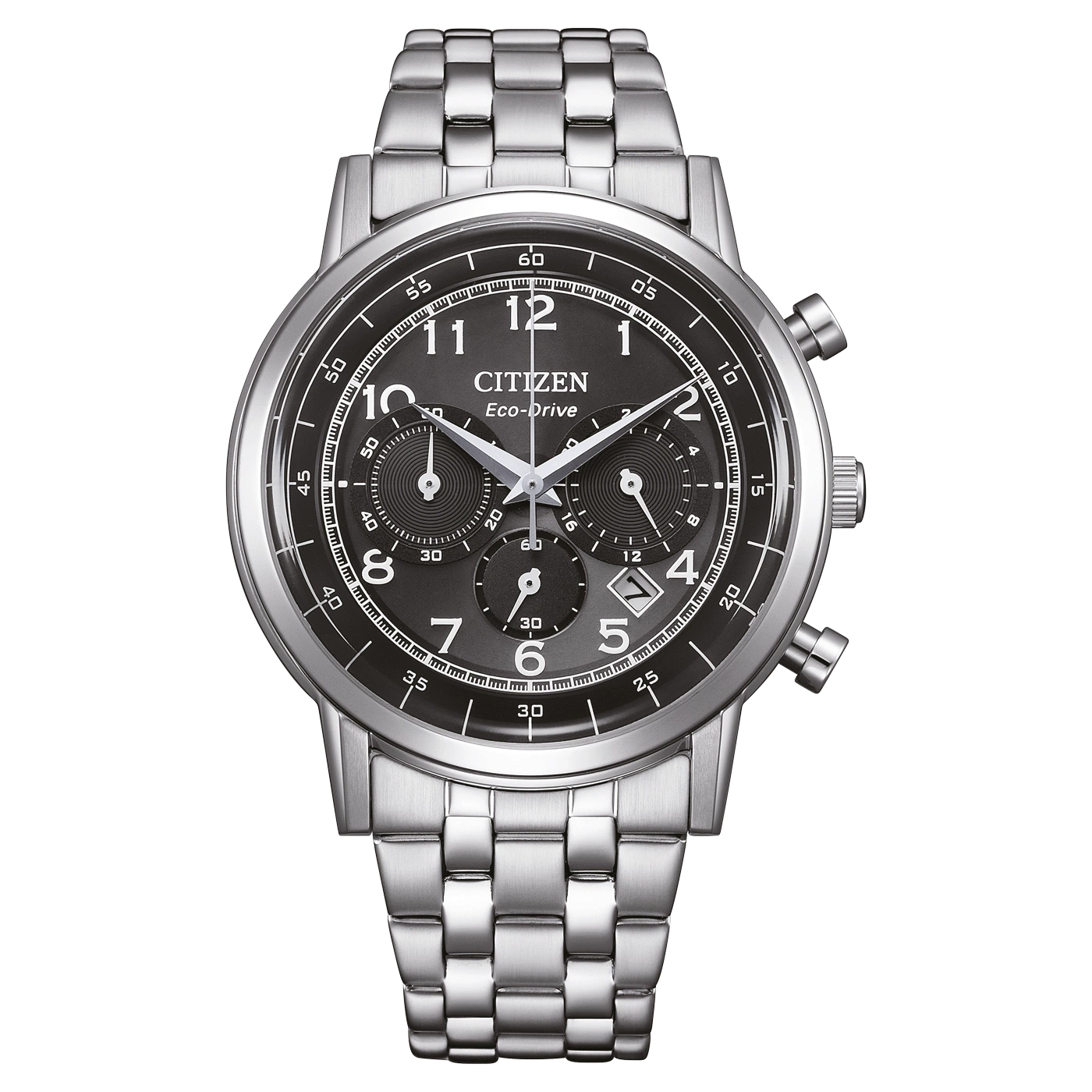 CA4630-53E Mannelijk Roestvrij staal | Zwart | ø 42mm