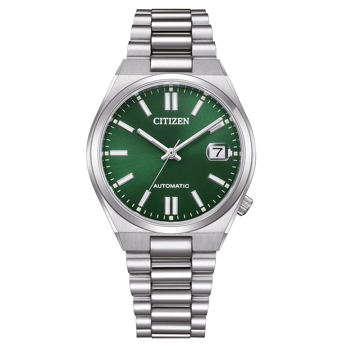 NJ0200-50X Mannelijk Roestvrij staal | Groen | ø 37mm