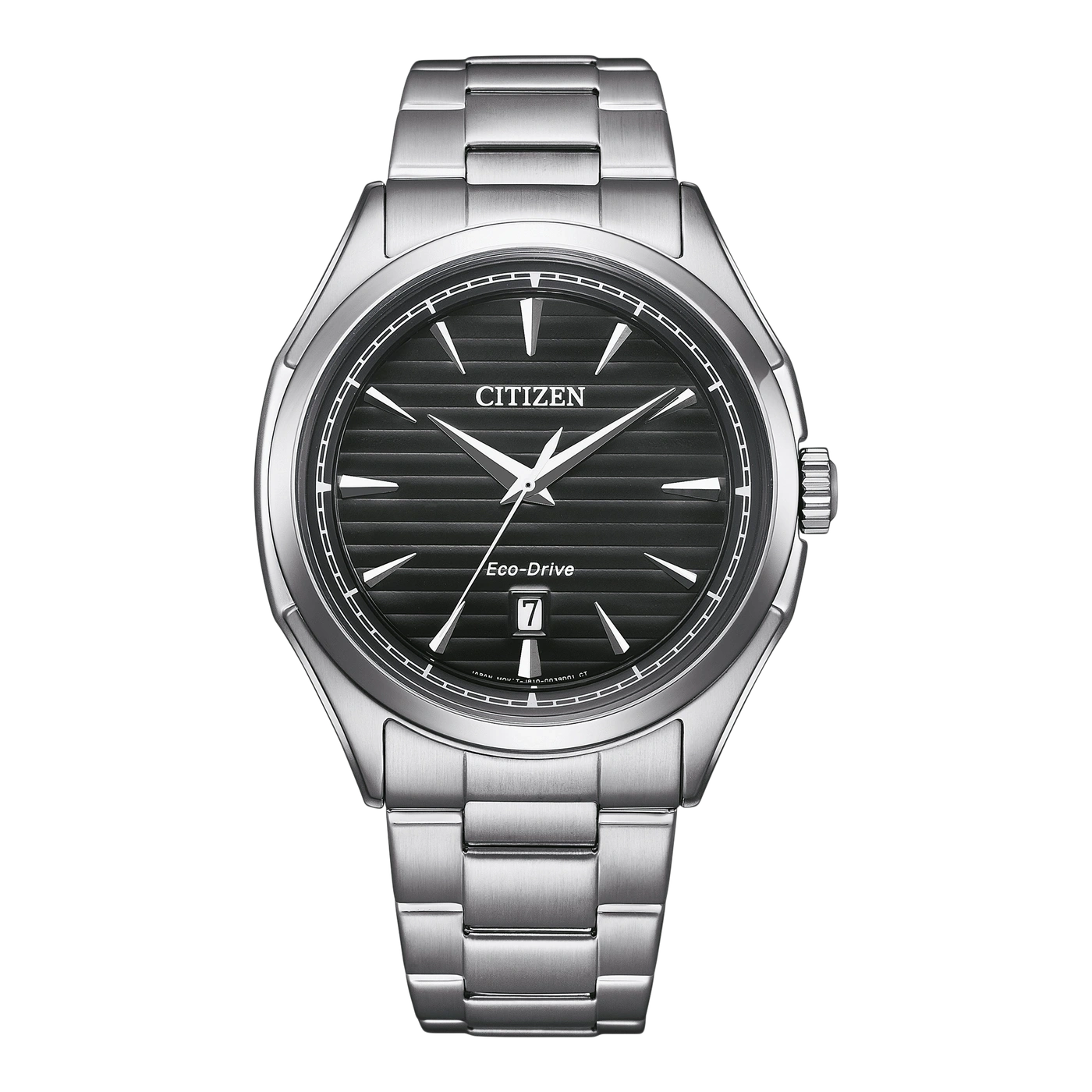 AW1750-85E Mannelijk Roestvrij staal Zwart ø 41.2mm